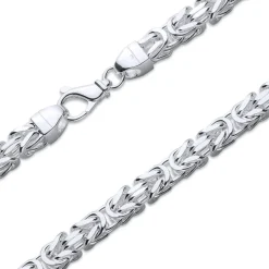 Sterlingsilber Königskette für Herren, 7 mm KK0070-F