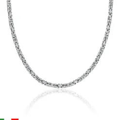 Sterlingsilber Königskette für Herren, 3,0 mm KK0030-RH