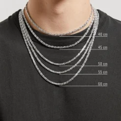 Sterlingsilber Königskette für Herren, 3,0 mm KK0030-RH