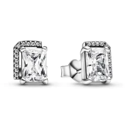 Sterlingsilber Ohrstecker für Damen mit Zirkonia 292380C01