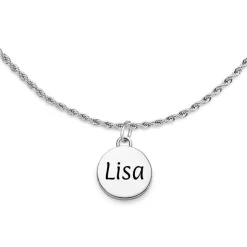 Sternzeichenkette Schütze mit Gravuranhänger, Edelstahl PH-JE-1309