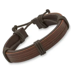 Surfer-Armband Kunstleder Textil LB0394