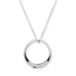 Taufkette 925 Silber mit Saphir KTR0030SLK