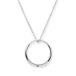 Taufkette 925 Silber mit Saphir KTR0047SLK