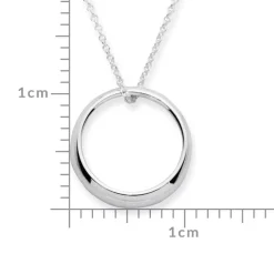 Taufkette 925 Silber poliert KTR0001SLK