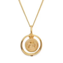 Taufkette 333er Gold Zirkonia Engel KTR0021SLK