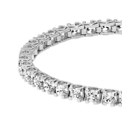 Tennisarmband aus Weißgold oder Platin mit Diamanten BDB0020-WSL