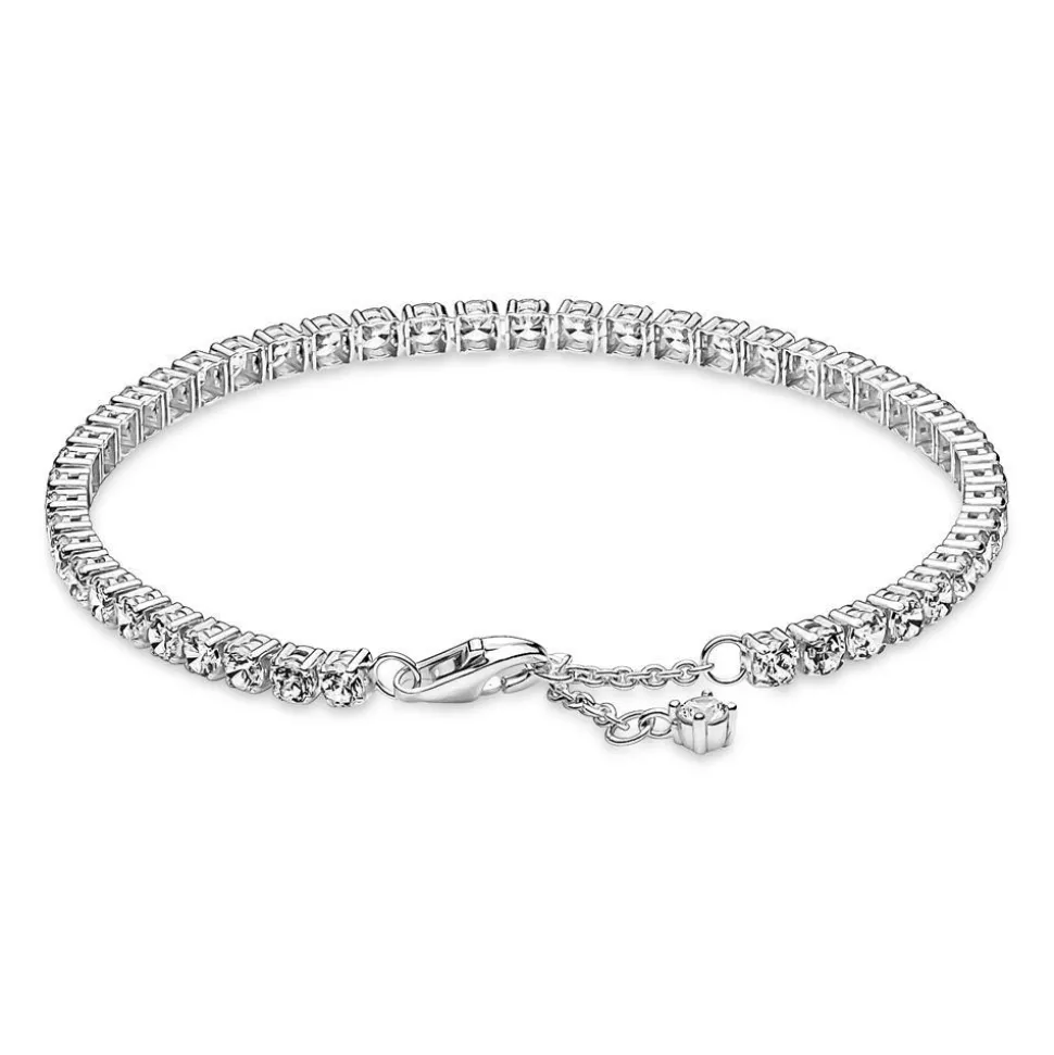 Tennisarmband für Damen aus 925er Silber mit Zirkonia 591469C01