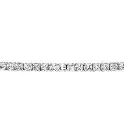 Tennisarmband mit 100 Diamanten, Weißgold oder Platin BDB0029-WSL