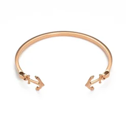 The Anchor II Armreif aus MARINIUM Ocean Steel, IP Rosé PH-JE-1238