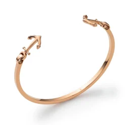 The Anchor II Armreif aus MARINIUM Ocean Steel, IP Rosé PH-JE-1238