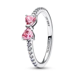 Timeless Damenring Schleife aus 925er Silber, Zirkonia 193510C01