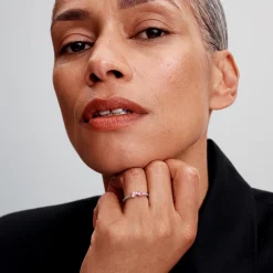 Timeless Damenring Schleife aus 925er Silber, Zirkonia 193510C01