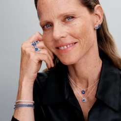 Timeless Halo-Ring für Damen, Sterlingsilber, Zirkonia 193550C01