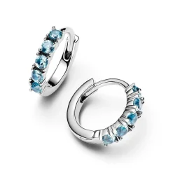 Timeless Huggie Ohrringe für Damen, 925er Silber 293849C01