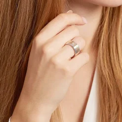 Trauringe aus 925er Silber rosé R8587s