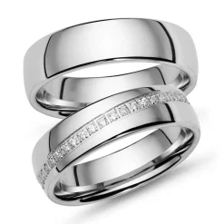 Trauringe aus 925er Sterlingsilber R8589s