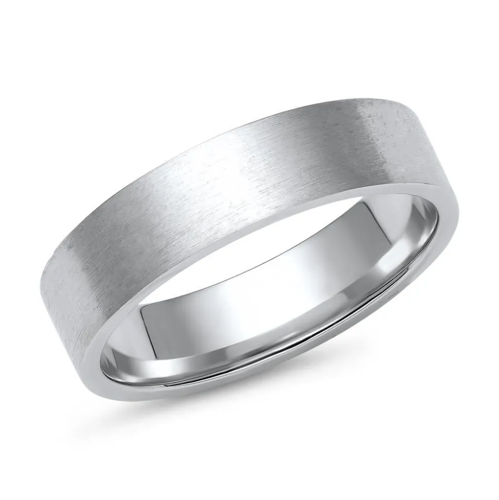 Trauringe aus Weißgold oder Platin mit 18 Diamanten ER0035s