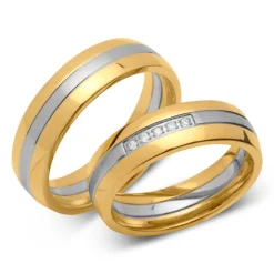 Trauringe Edelstahl Eheringe 6mm R9183s