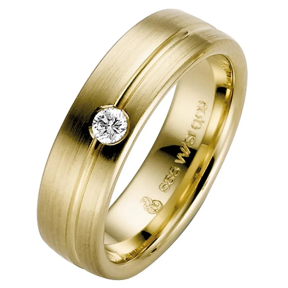 Trauringe Gelbgold 6mm 06231