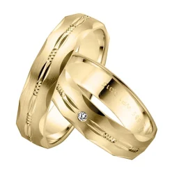 Trauringe Gelbgold 5mm 05536