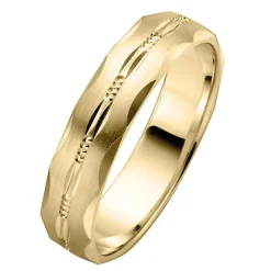 Trauringe Gelbgold 5mm 05536