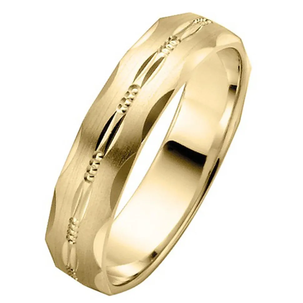 Trauringe Gelbgold 5mm 05536