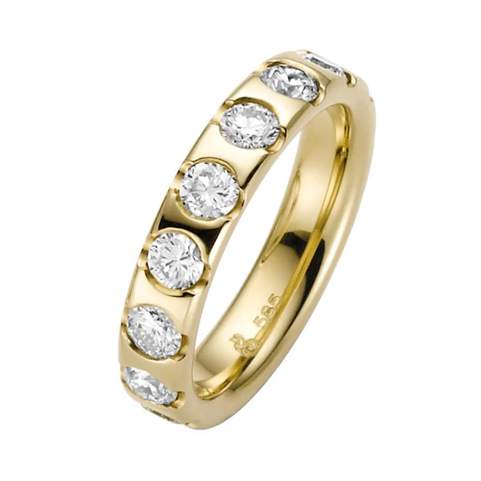 Trauringe Gelbgold 4,5mm 39215