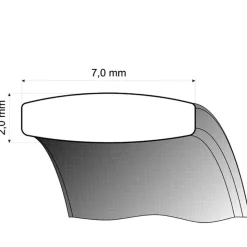 Trauringe Gelbgold 7mm 07127-070