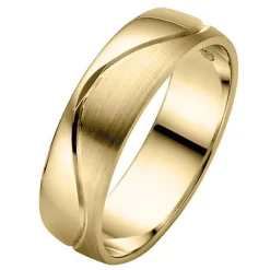 Trauringe Gelbgold 6mm 06288