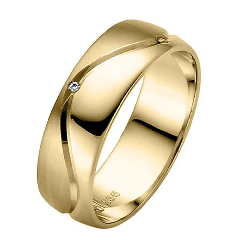 Trauringe Gelbgold 6mm 06288