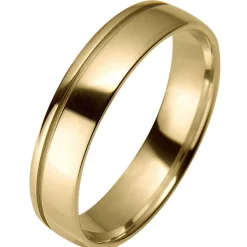 Trauringe Gelbgold 5mm 05504