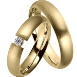 Trauringe Gelbgold 5mm 86017-050