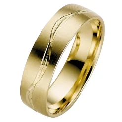 Trauringe Gelbgold 6mm 06267