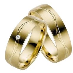 Trauringe Gelbgold 6mm 06267