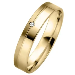 Trauringe Gelbgold 4mm 03689-G