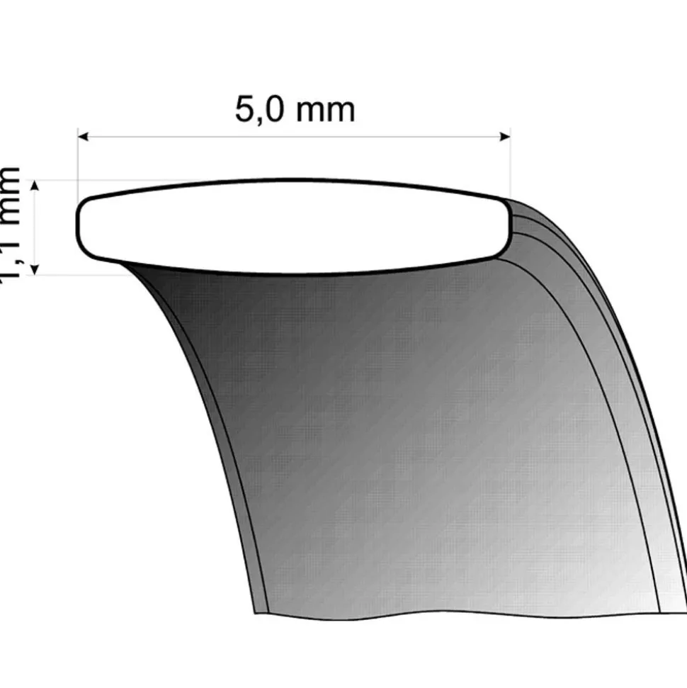 Trauringe Weißgold 5mm 05444-050