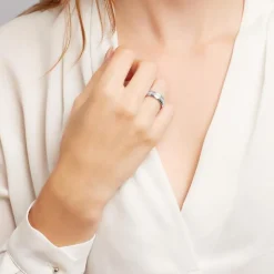 Trauringset aus Sterlingsilber, rosé, gravierbar R8598s