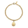 Treasure Bold Drop Armband für Damen, Edelstahl, gold PH-JE-0091