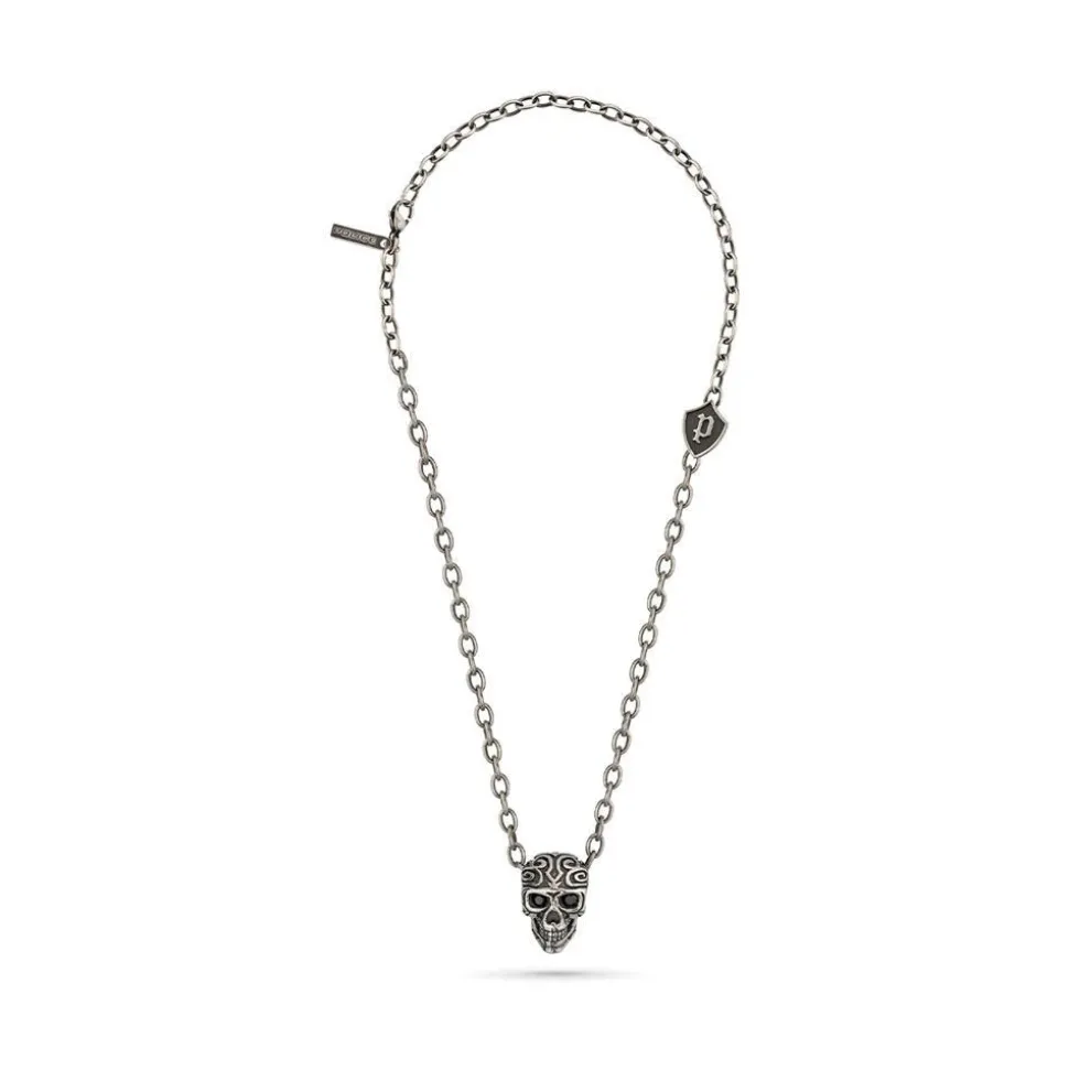 Tribal Edge Kette für Herren aus Edelstahl, geschwärzt PEAGN2120201