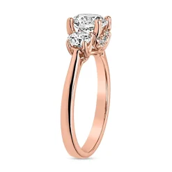 Trinity Verlobungsring, lab grown Diamanten, Roségold BDR0025LG-RSL