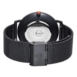 Uhr Black Sunray für Herren aus Edelstahl, schwarz PH-SA-B-BSR-4S