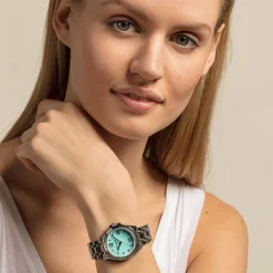 Uhr Divine für Damen aus Edelstahl mit Zirkonia WA0317-201-215