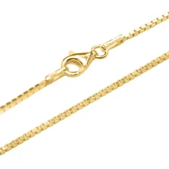 Venezianerkette 1,2 mm aus vergoldetem 925er Silber VC0012-G