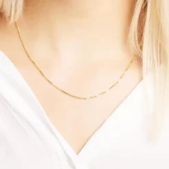 Venezianerkette 1,2 mm aus vergoldetem 925er Silber VC0012-G