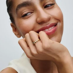 Vergoldeter Herzring Be Love für Damen, Moments 163427C00