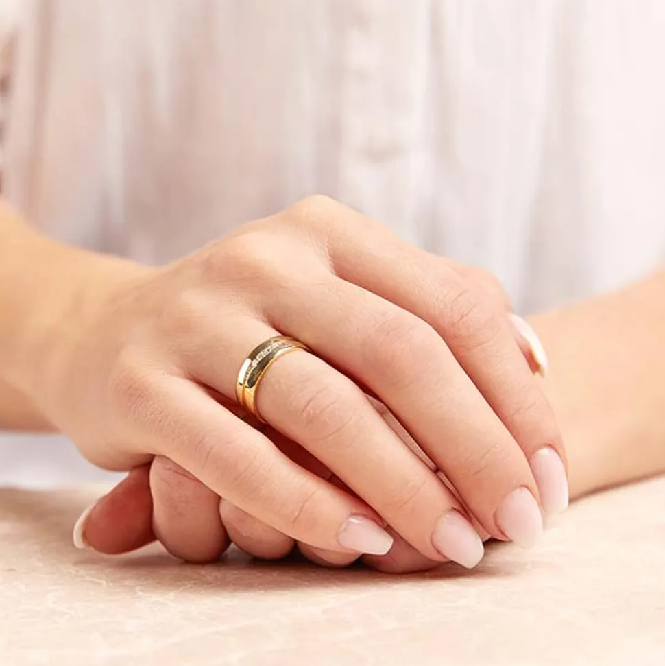 Vergoldeter Vivo 925er Silberring Zirkonia R8549czSL