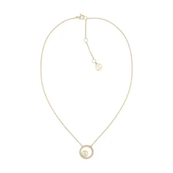 Vine Circle Family Damenkette aus vergoldetem Edelstahl 2780585