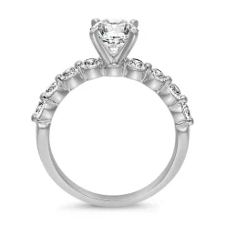 Weißgold oder Platin Diamantring für Damen BDR0035-WSL