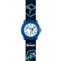 Weltraum Quarzuhr für Jungen aus Kunststoff 280305039